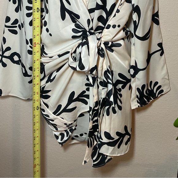 SILKY KIMONO DRESS - Picture 13 of 15